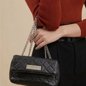 My Flat In London Quilted Chain Bag. “Letters to the Queen